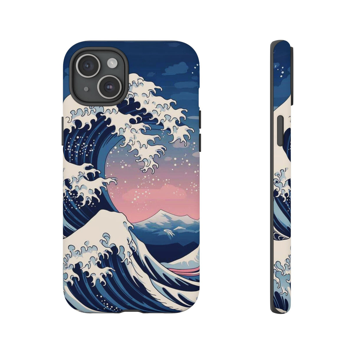 Ocean Crest Premium Tough Shining Phone Case (Double Layer) Available For All iPhone Models