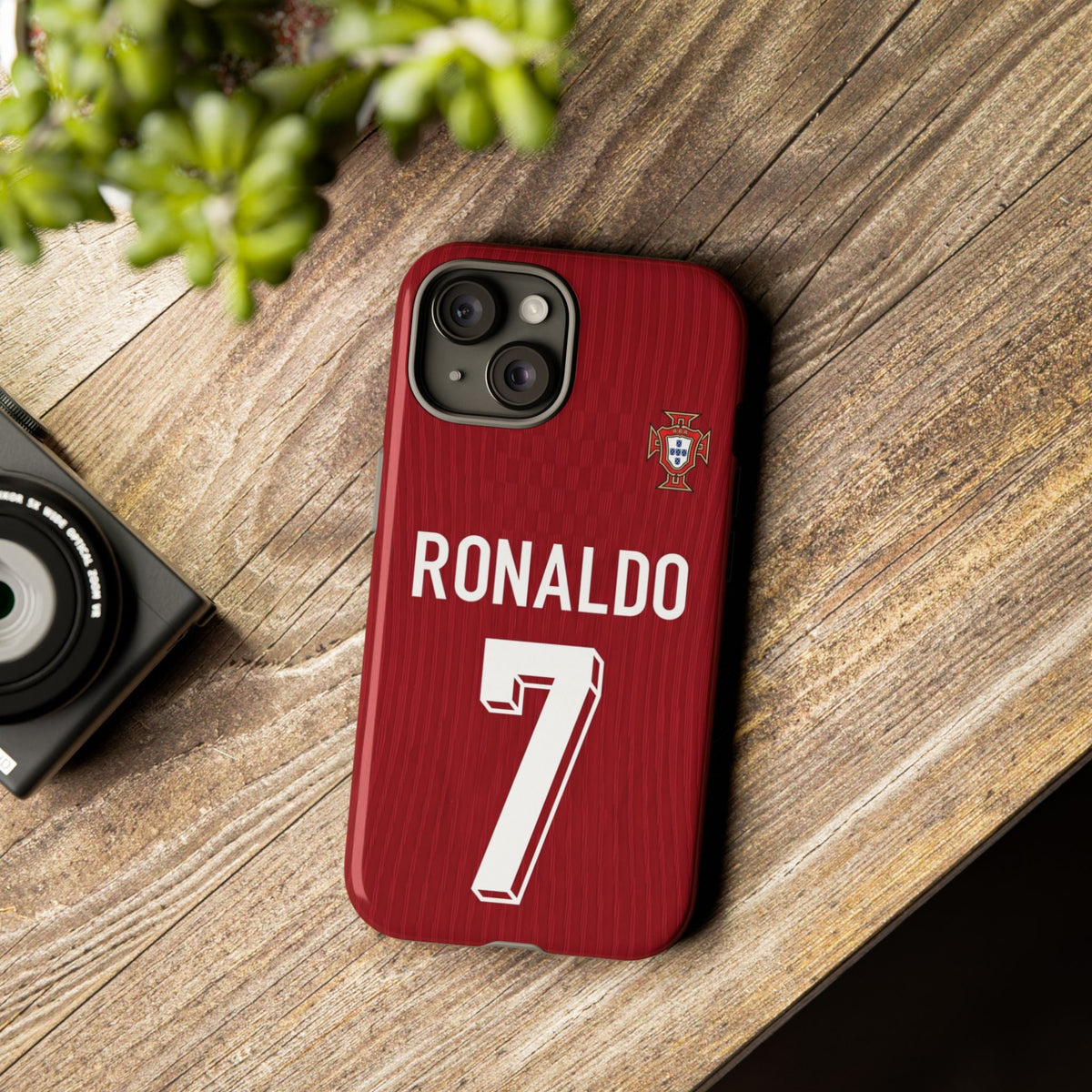 Crimson Seven Premium Tough Shining Phone Case (Double Layer) Available For All iPhone Models