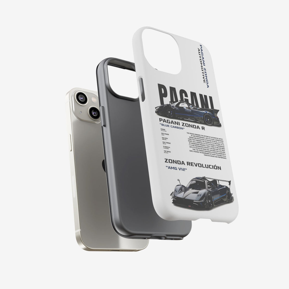 Silver Sprint Premium Tough Shining Phone Case (Double Layer) Available For All iPhone Models