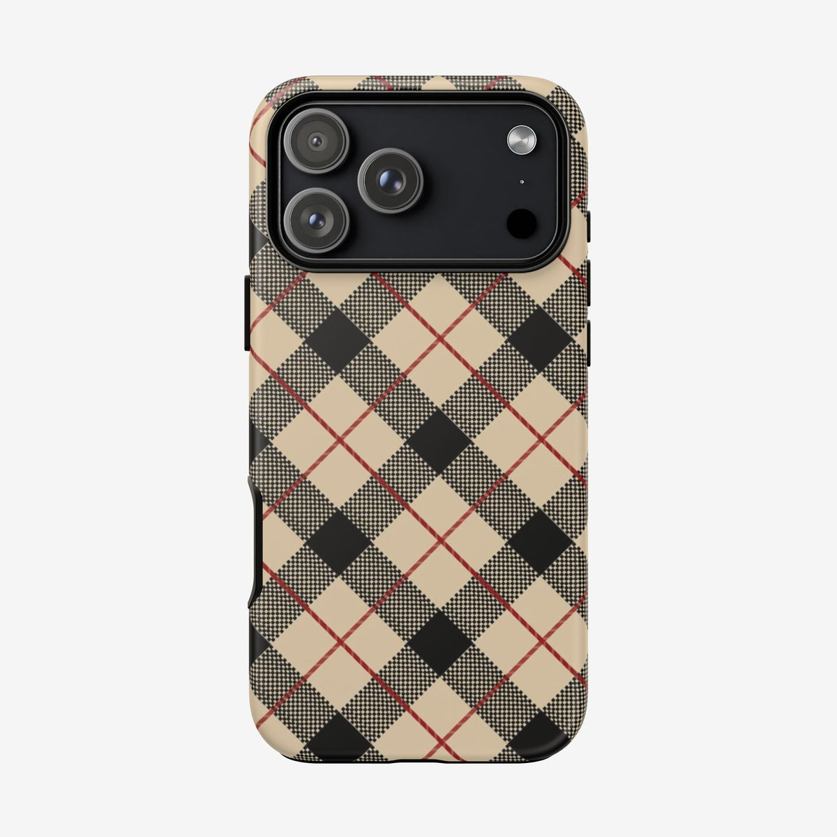 Heritage Plaid Premium Tough Shining Phone Case (Double Layer) Available For All iPhone Models