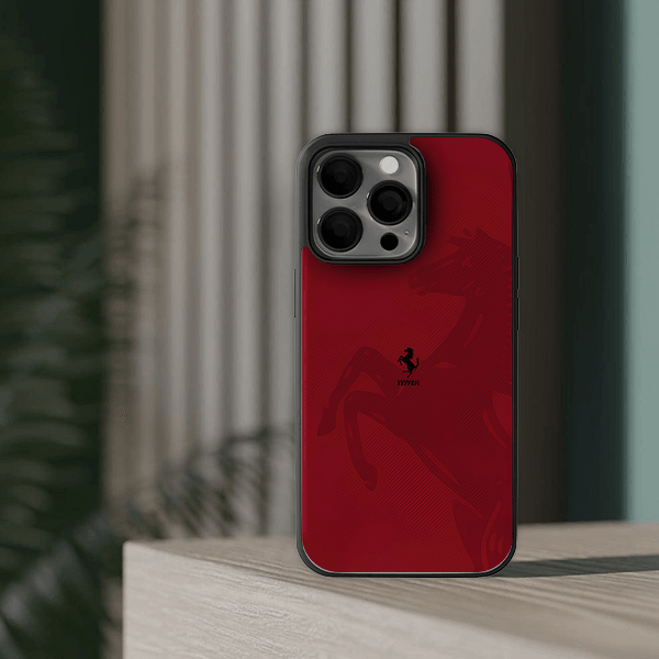 Red Ferrari Gloss Phone Case