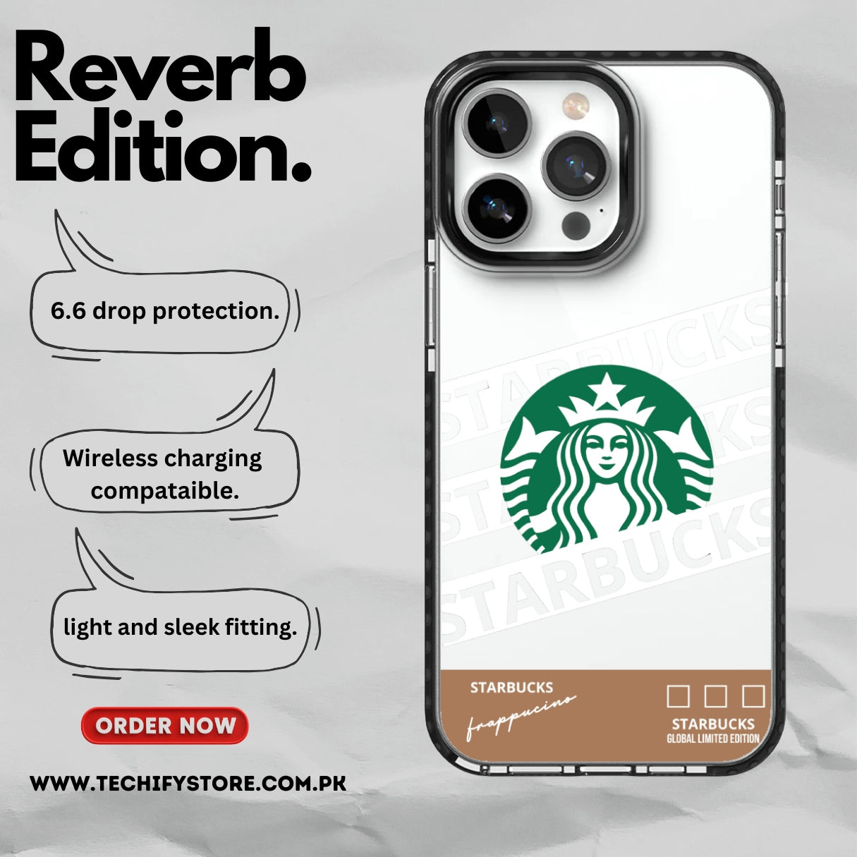 Starbucks Series- Reverb- iPhone Cover
