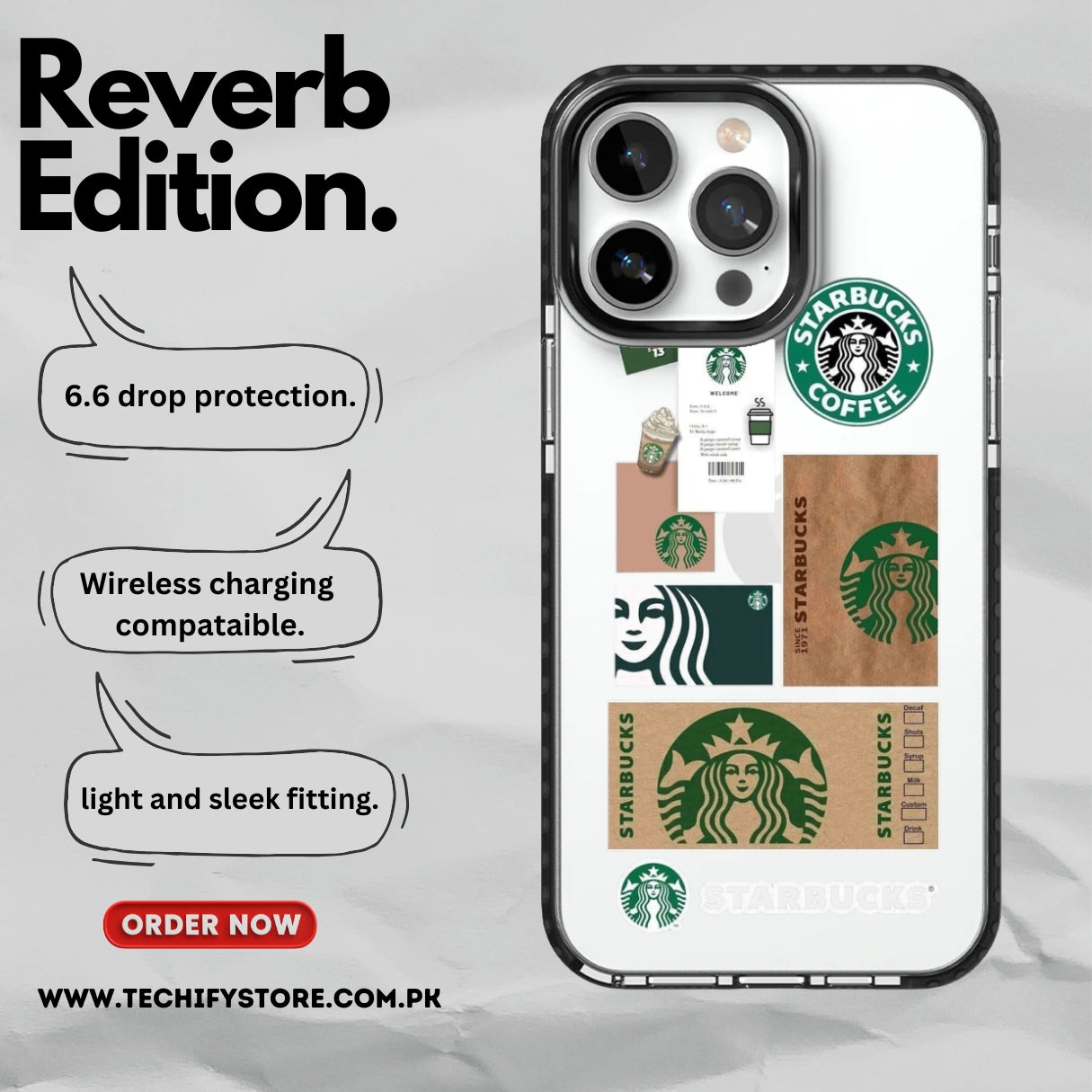 Starbucks Series- Reverb- iPhone Cover