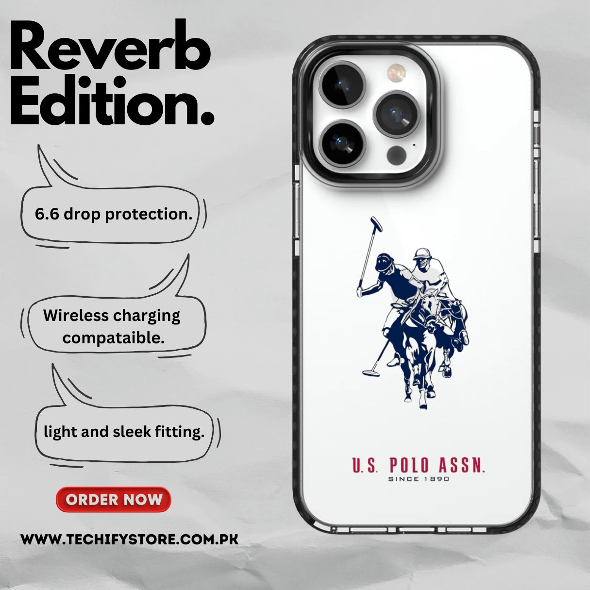 POLO- Reverb- iPhone Cover