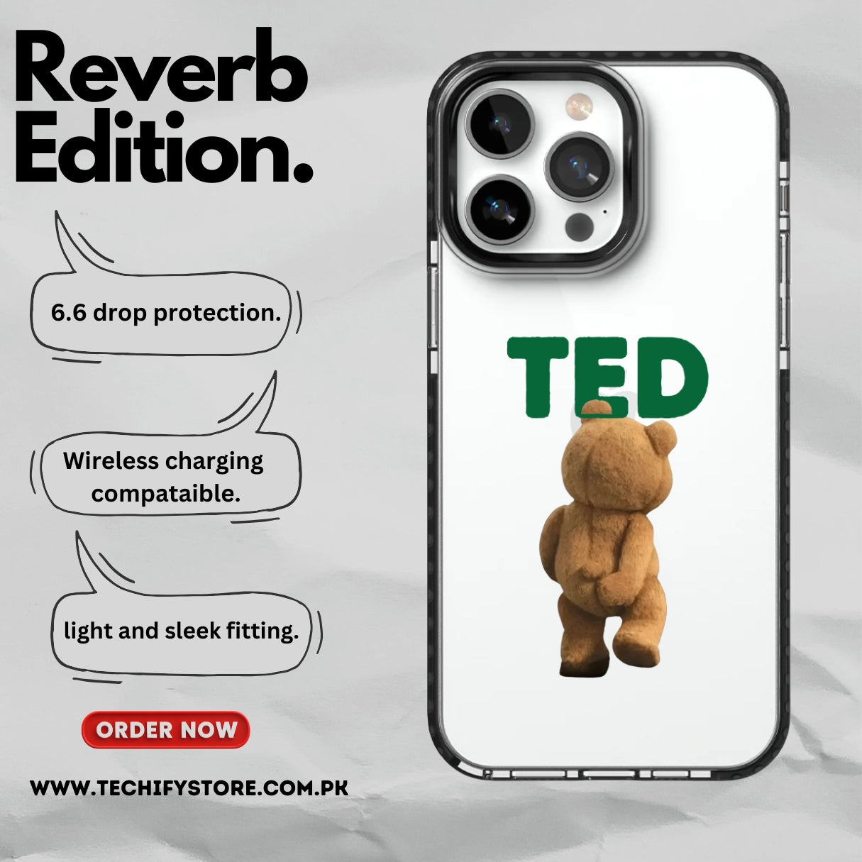 TED- Reverb- iPhone Cover