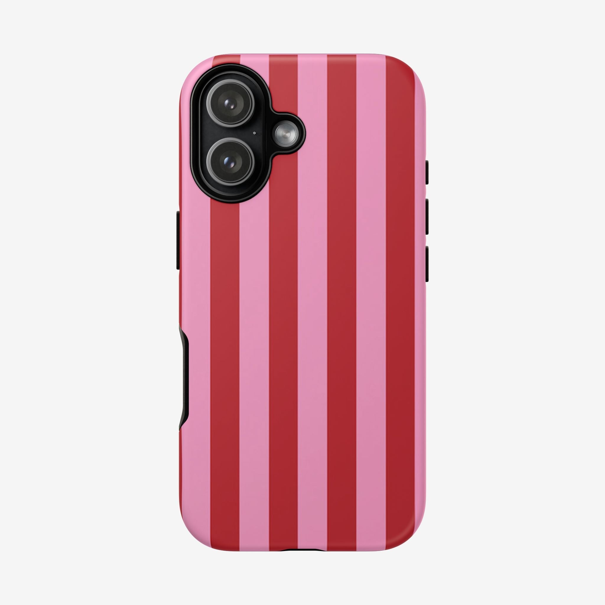 Rose Stripes Premium Tough Shining Phone Case (Double Layer) Available For All iPhone Models
