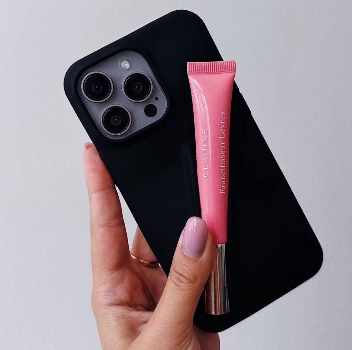 Lip Gloss Holder Case- Silicone Made-Sale-iPhone 11,12 Pro Max