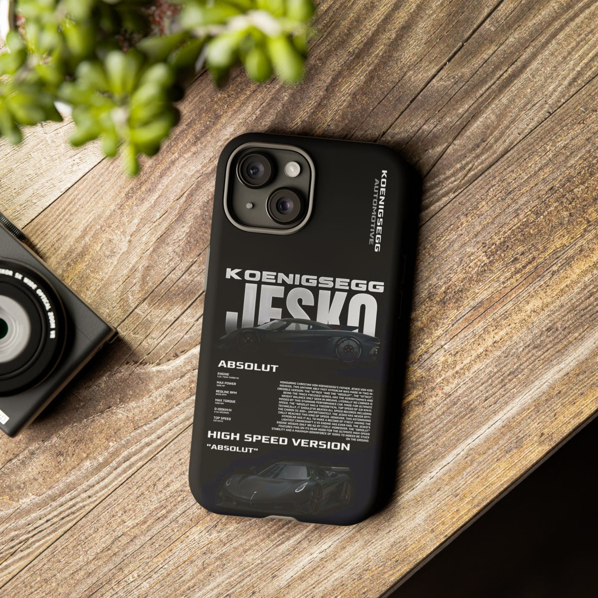 Midnight Motion Premium Tough Shining Phone Case (Double Layer) Available For All iPhone Models