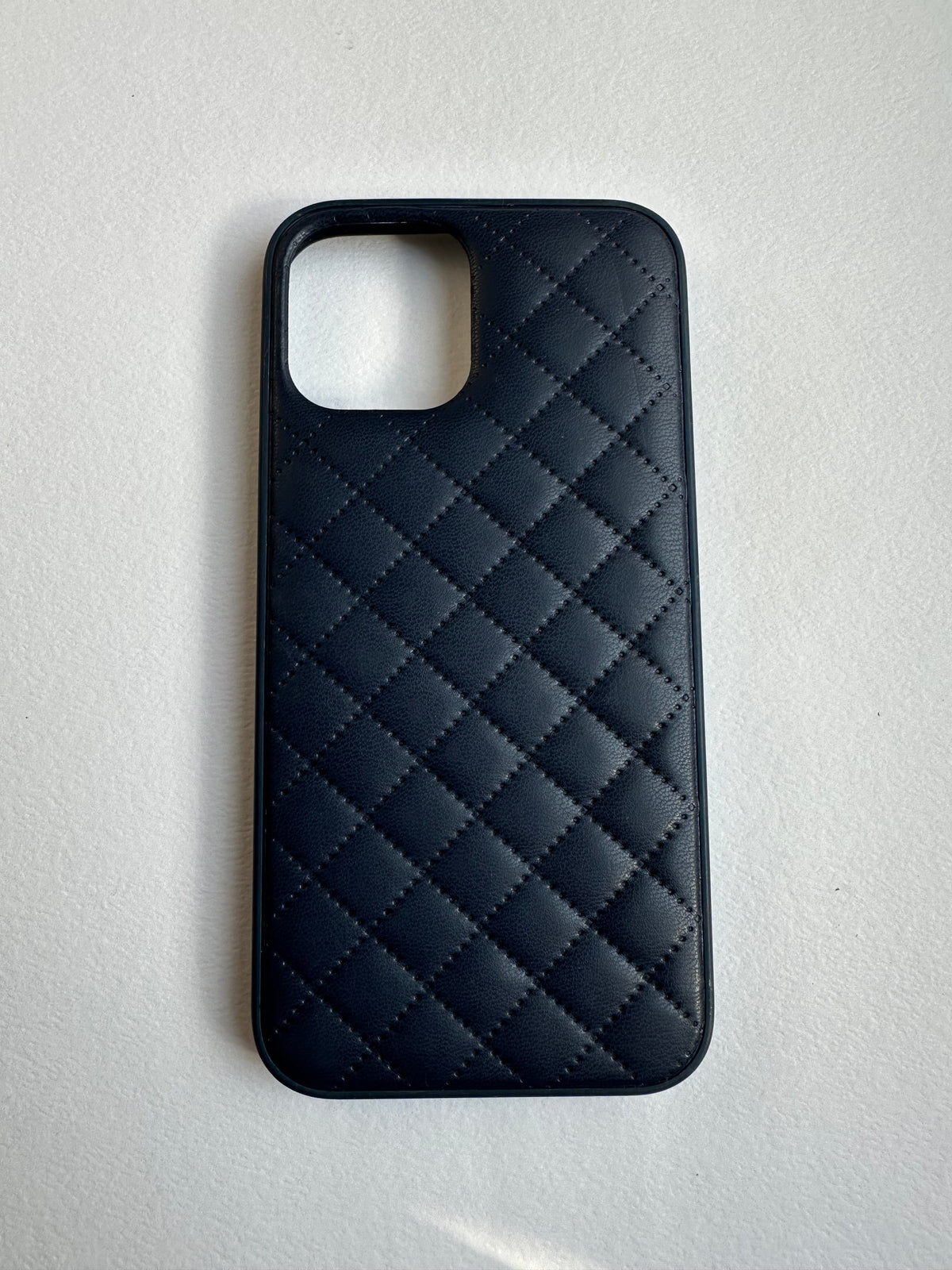 iPhone Leather Padded- Blue- 11,12,13, Pro Max - iPhone 11 Pro Max