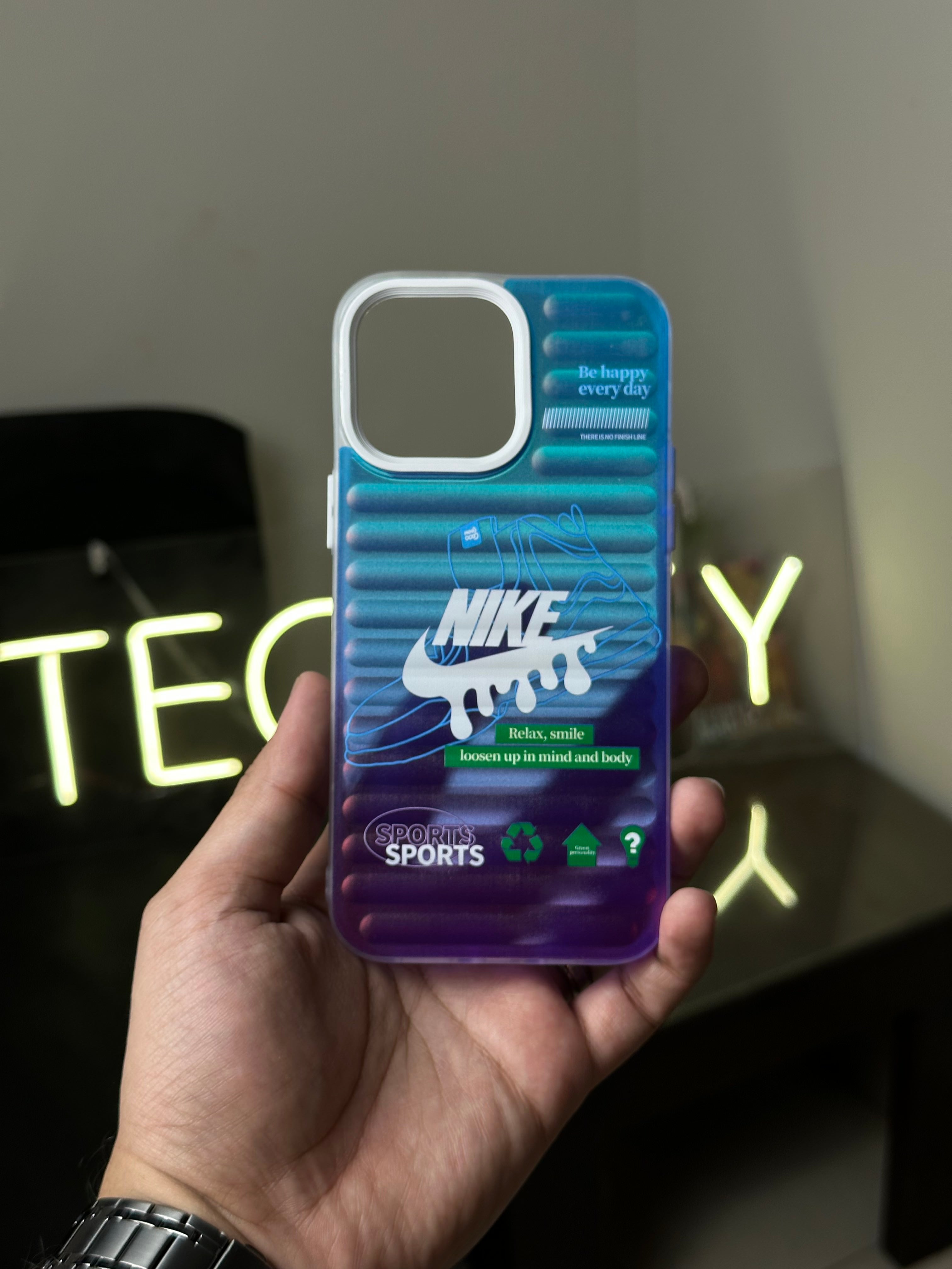 Nasa-Nike Dual Shaded 3D case- iPhone 12,13,14 Pro Max