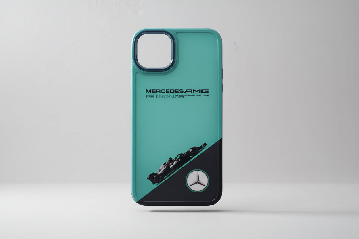 Mercedes AMG - Black Borders- iPhone Cover