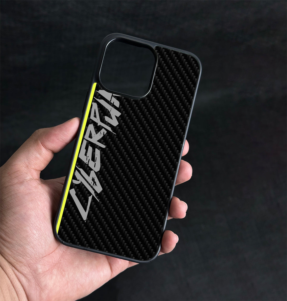CyberPunk Carbon Fiber Look - Gloss Case - Almost All Models-
