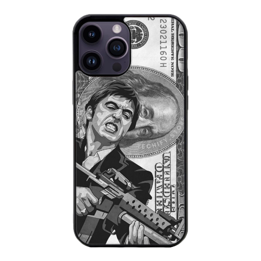 Scarface X Dollar-Aesthetic-Gloss - iPhone 15 Pro Max