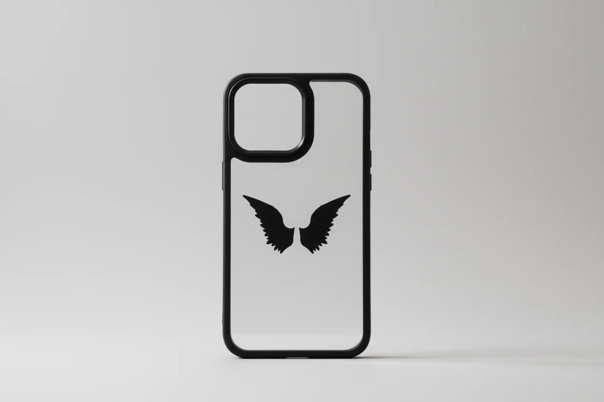 Mix Designs- Black Borders - Wings - iPhone 15 Pro Max
