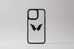 Mix Designs- Black Borders - Wings - iPhone 15 Pro Max