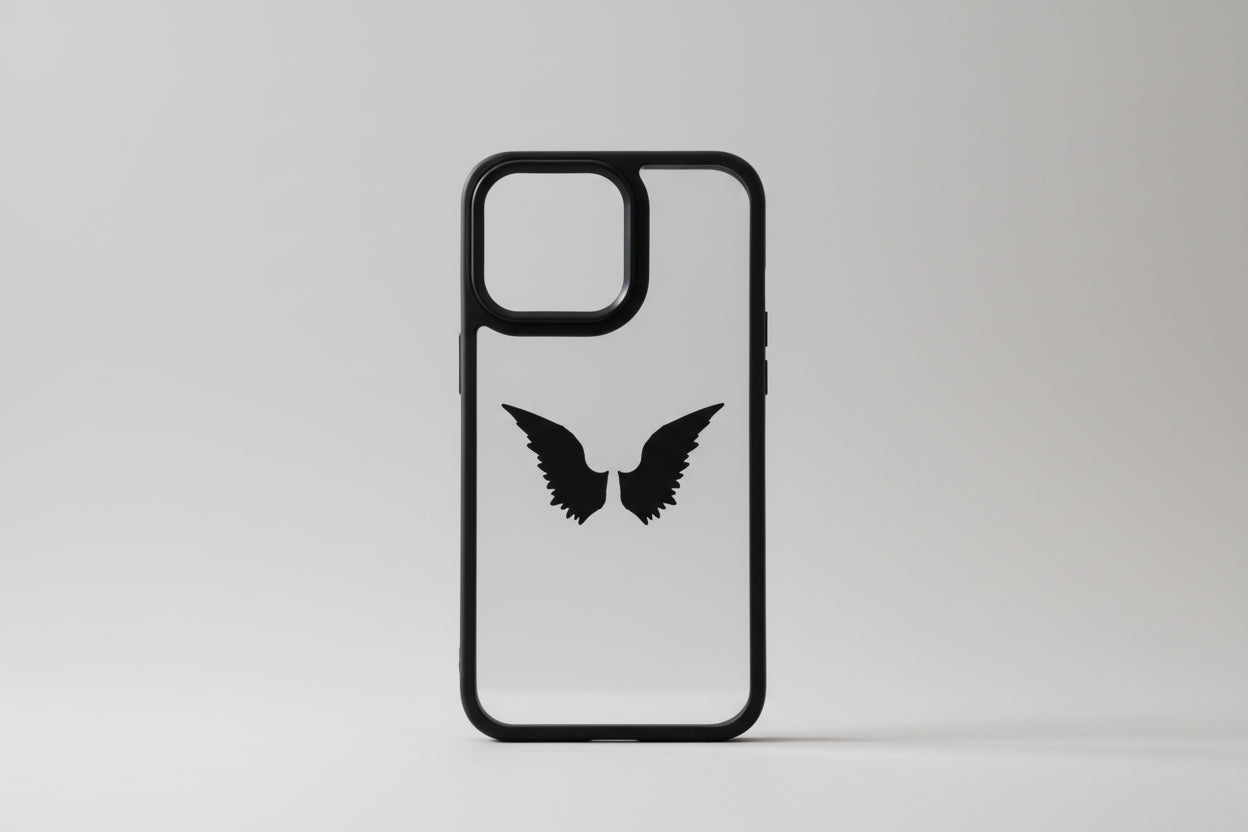Wings - Black Borders- iPhone Cover