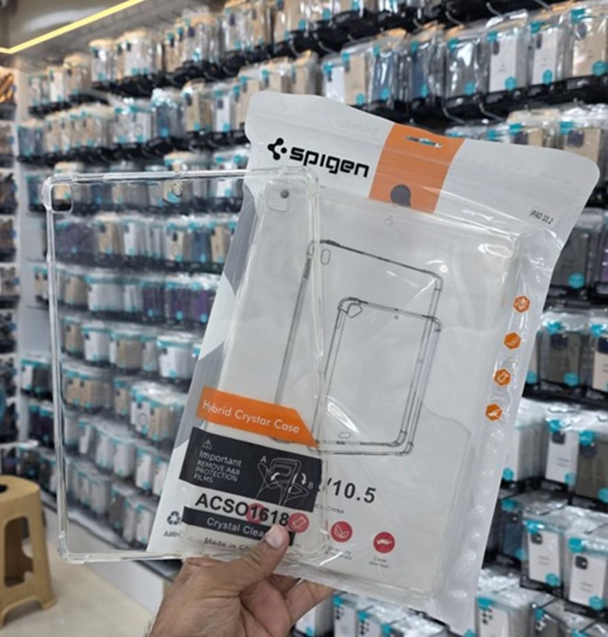 Spigen-Style Anti-Shock Jelly Case for iPad & Samsung Galaxy Tab All Models â?? Ultra-Clear Heavy-Duty Protective Cover