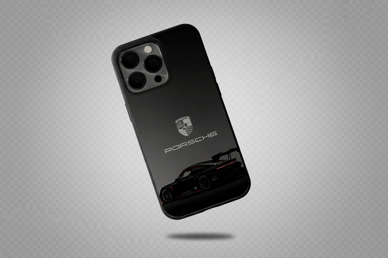 The Dark Porsche Car - Gloss Case - Almost All Models