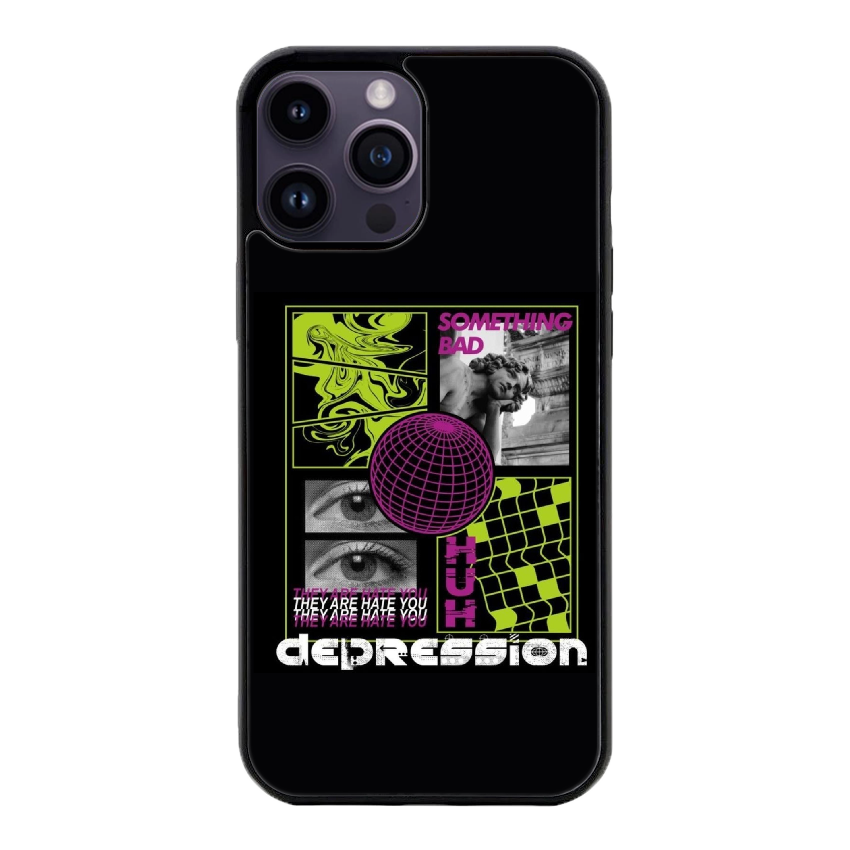 DEPRESSION - NEW Aesthetic- Gloss Case - Almost All Models