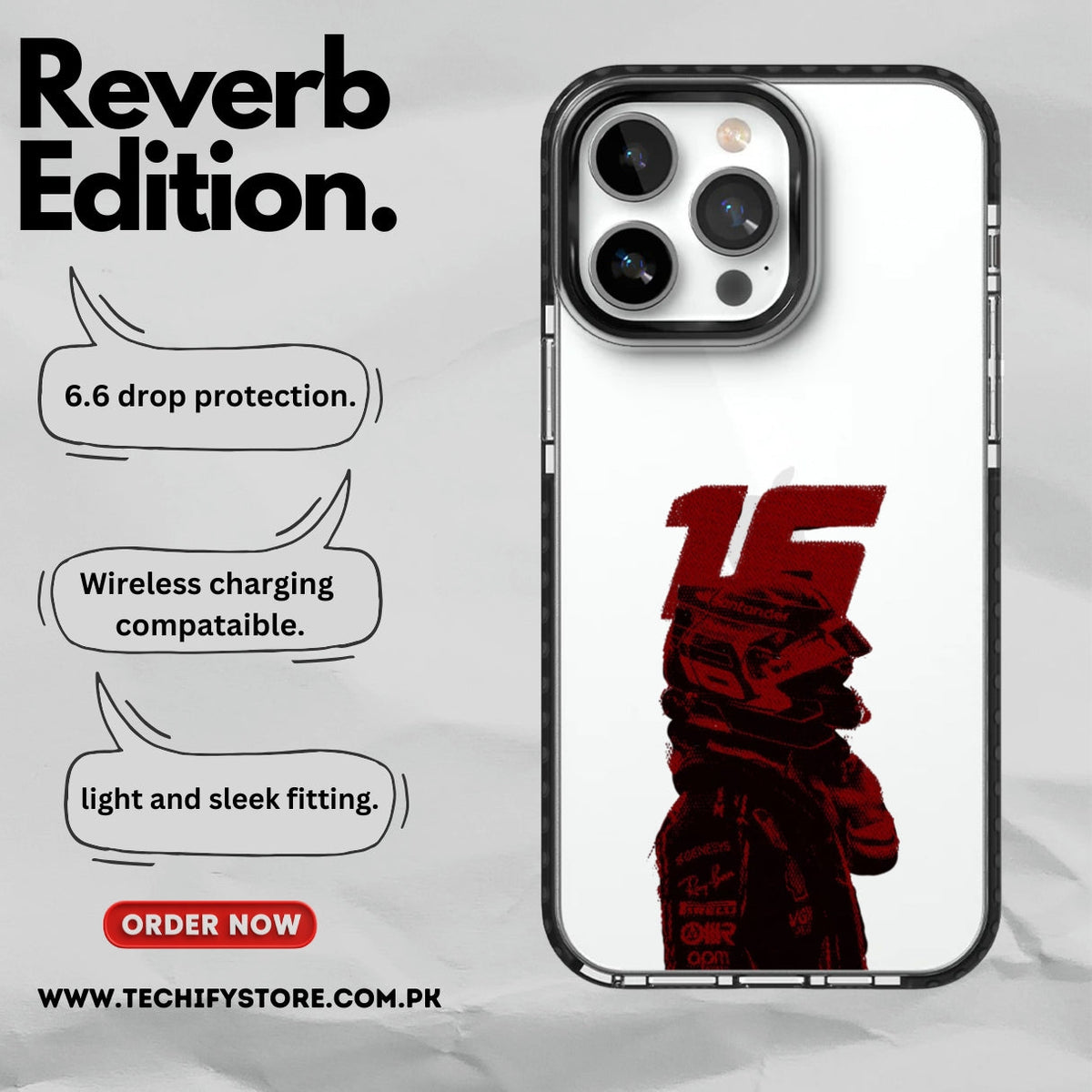 Reverb Case + Pop Socket Bundle - Custom Phone Case | Techify