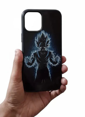 Anime- Gloss - Goku Blue - iPhone 12 Pro Max