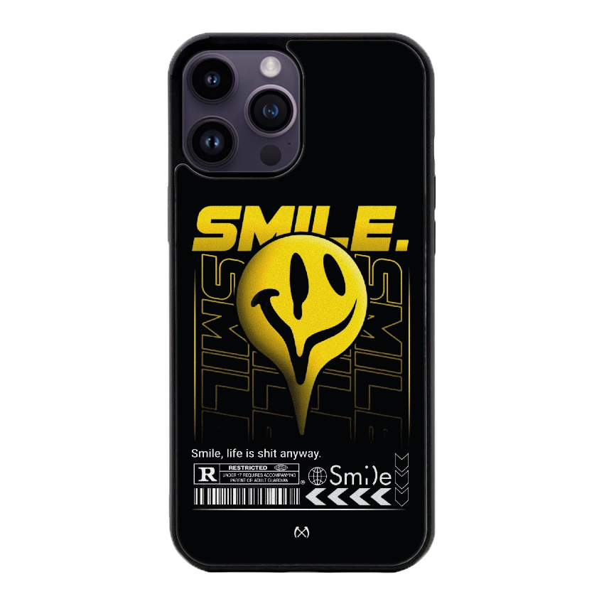 SMILE - NEW Aesthetic- Gloss Case - Almost All Models