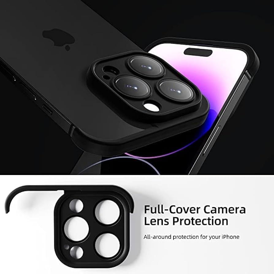 Silicone Bumper Black - iPhone 15 Pro Max