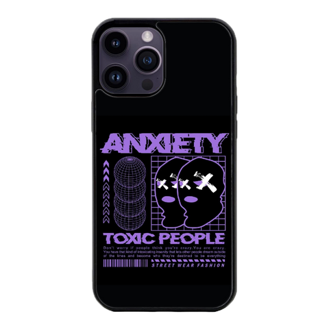 ANXIETY - NEW Aesthetic- Gloss Case - Almost All Models