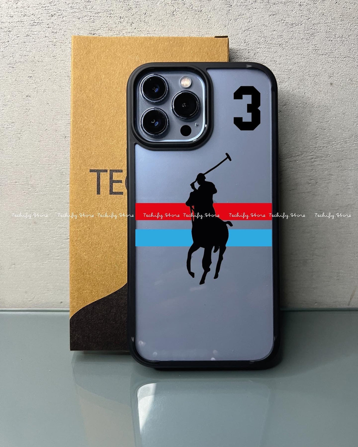 Polo- Black Borders - iPhone 15 Pro Max