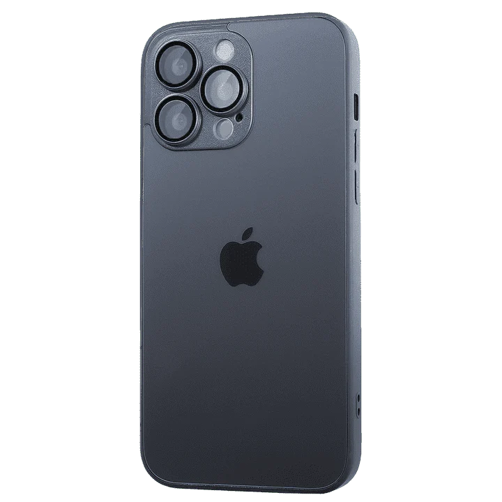 AG Glass- Grey/Black - ( iPhone 11-15 pro max )