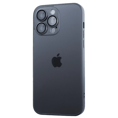 AG Glass- Grey/Black - ( iPhone 11-15 pro max )