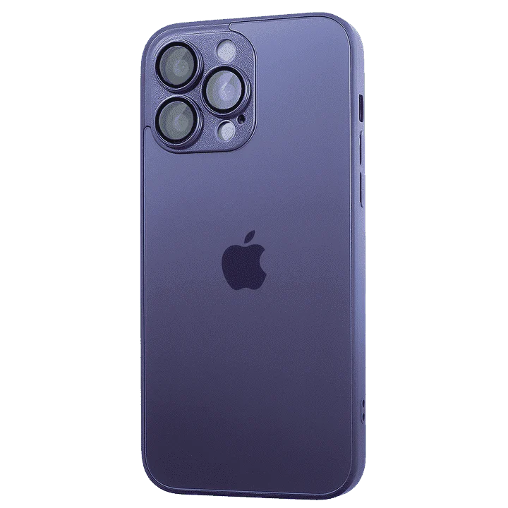 AG Glass- Purple- ( iPhone 11-15 pro max )