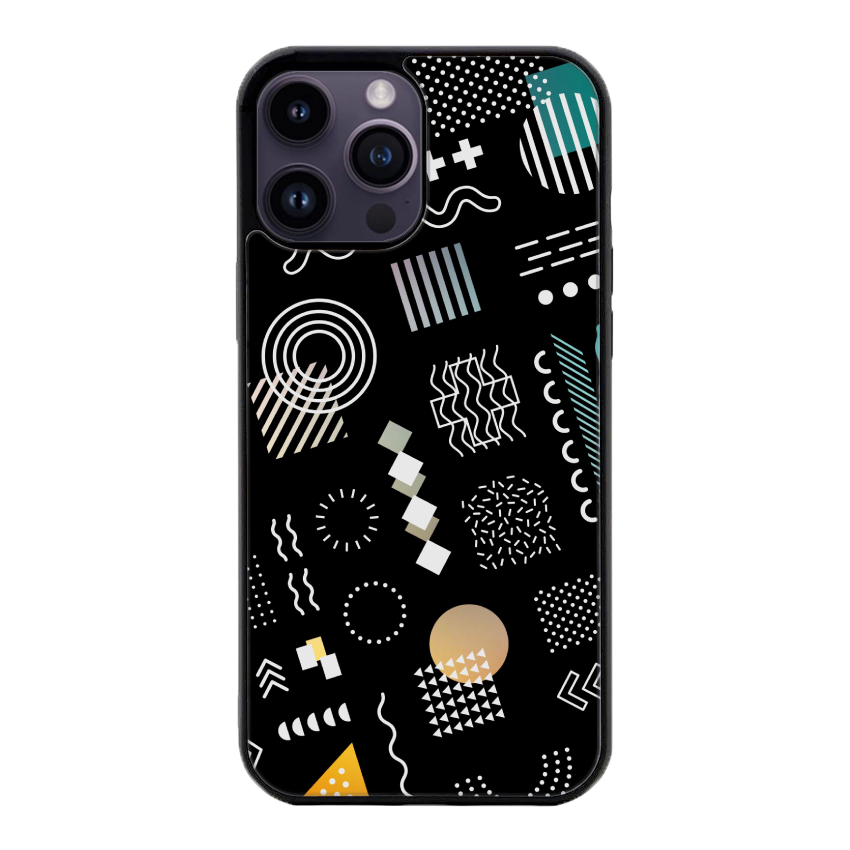 Abstract Doodle- Gloss Case - Almost All Models