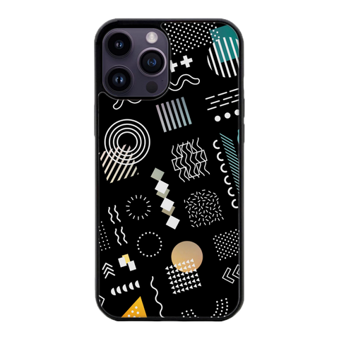 Abstract Doodle- Gloss Case - Almost All Models