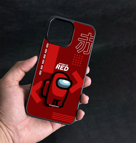 Among Us Red  - Gloss Case - Almost All Models-