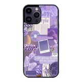 Purple Edit Only- Aesthetic- Gloss Case - Almost All Models