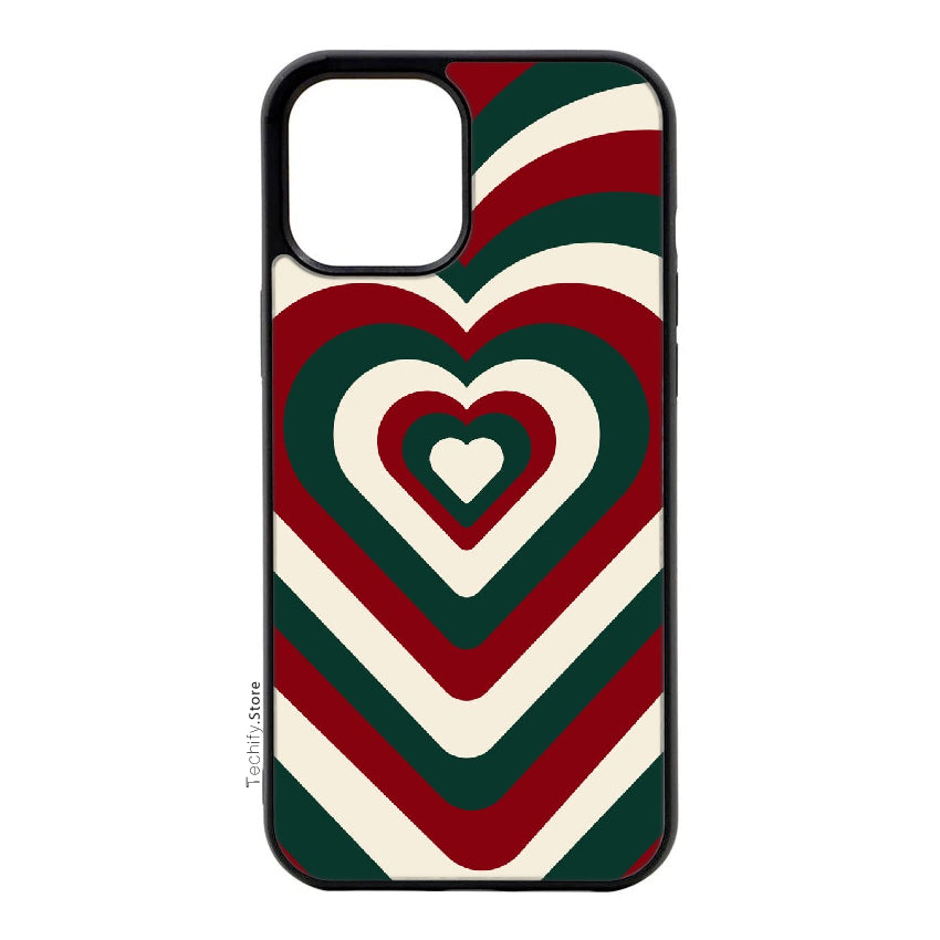 Christmas Heart- Gloss Case- Almost All Models