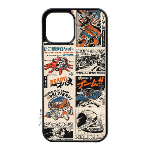 Space Comic - Aesthetic- Gloss Case - Almost All Models