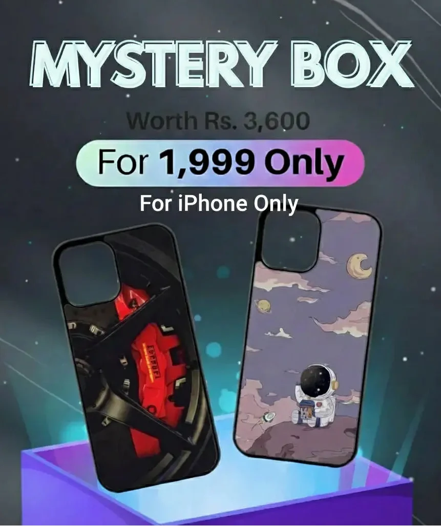 Mystery Box Worth Rs. 3600 - iPhone Only - iPhone 14 Pro
