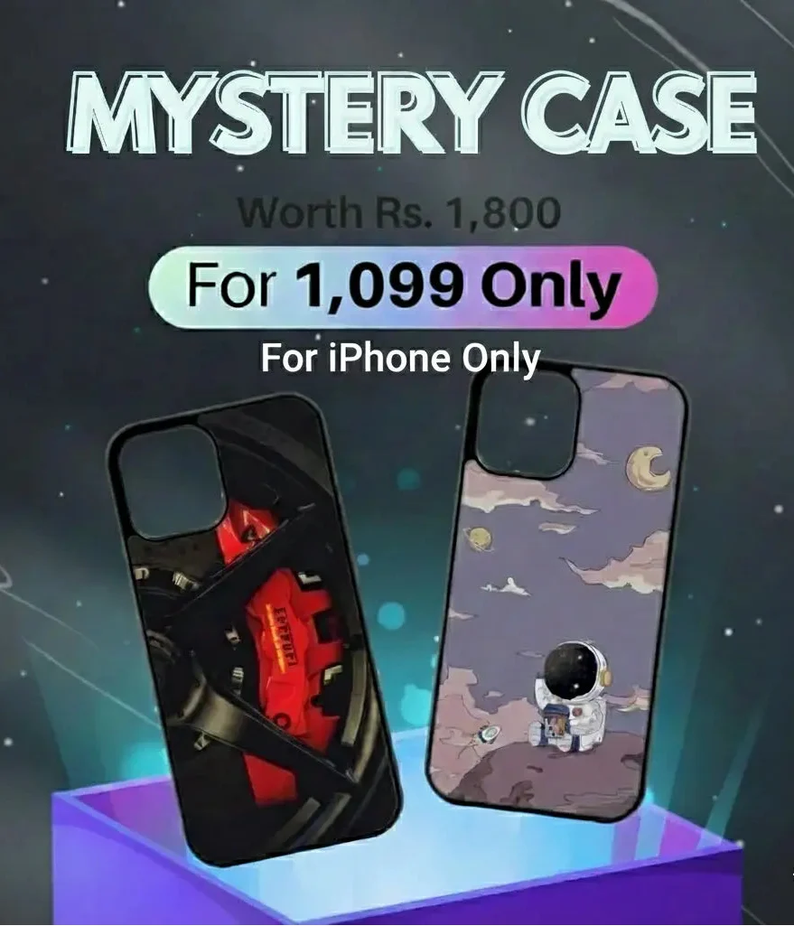 Mystery Case Worth Rs. 1800 - iPhone Only - iPhone XS Max