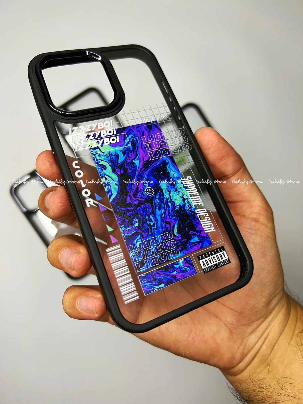 Izzy Boy-Black Borders - iPhone X/XS
