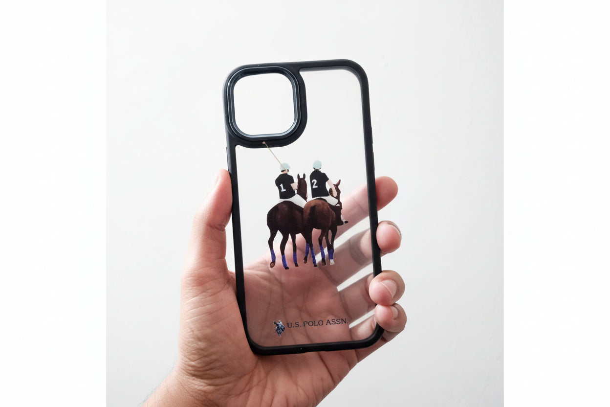 Polo- Black Borders-Sale-iPhone 6 Plus/6S Plus/7 Plus/8 Plus,11 Pro Max,12 Pro,12Pro Max/13Pro Max,15 Pro Max