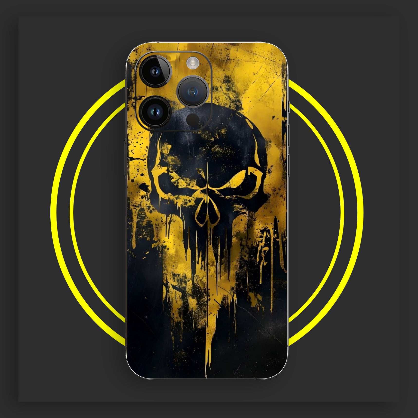 Skull Matte Phone Skin - Almost All Models