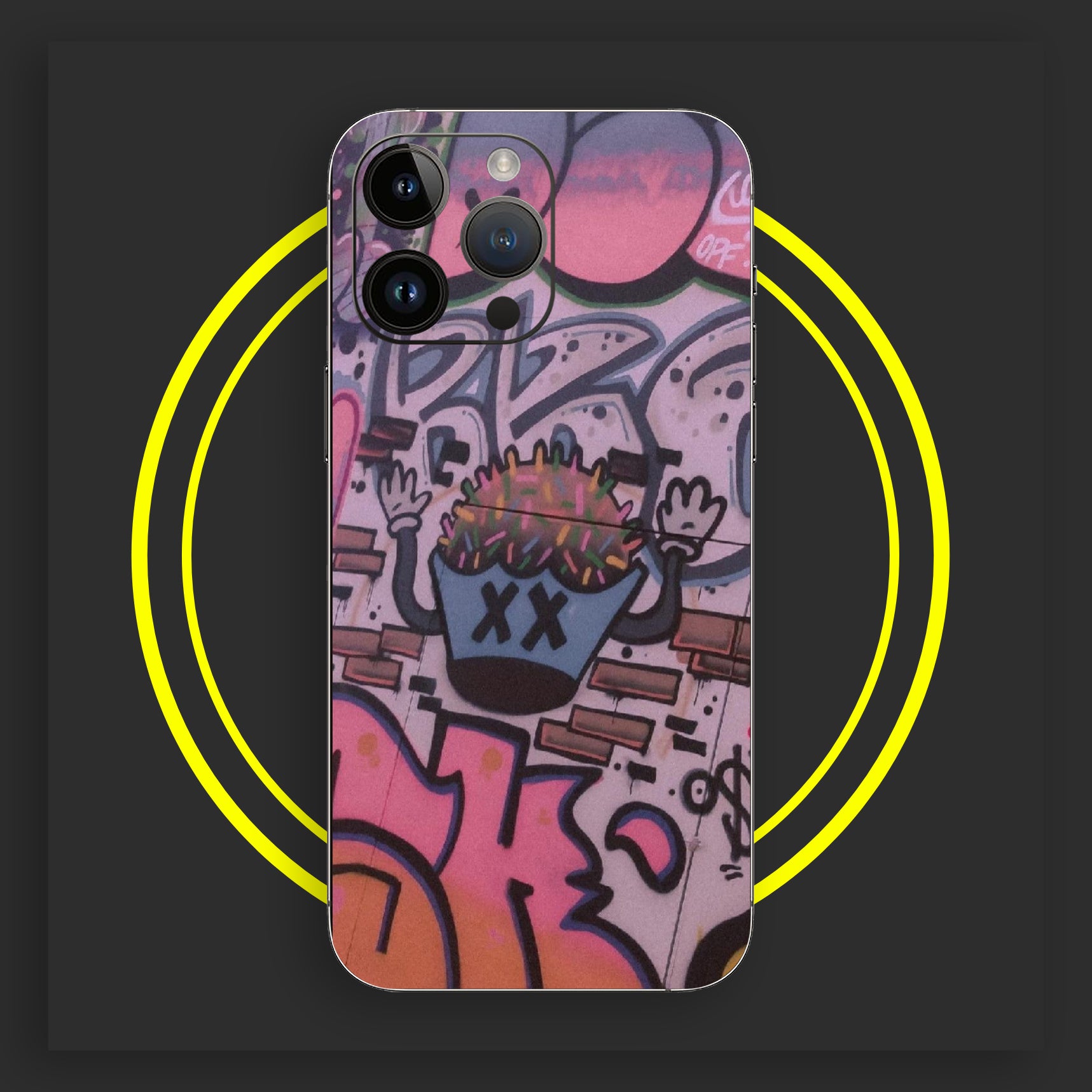 Graffiti- Matte Phone Skin - Almost All Models