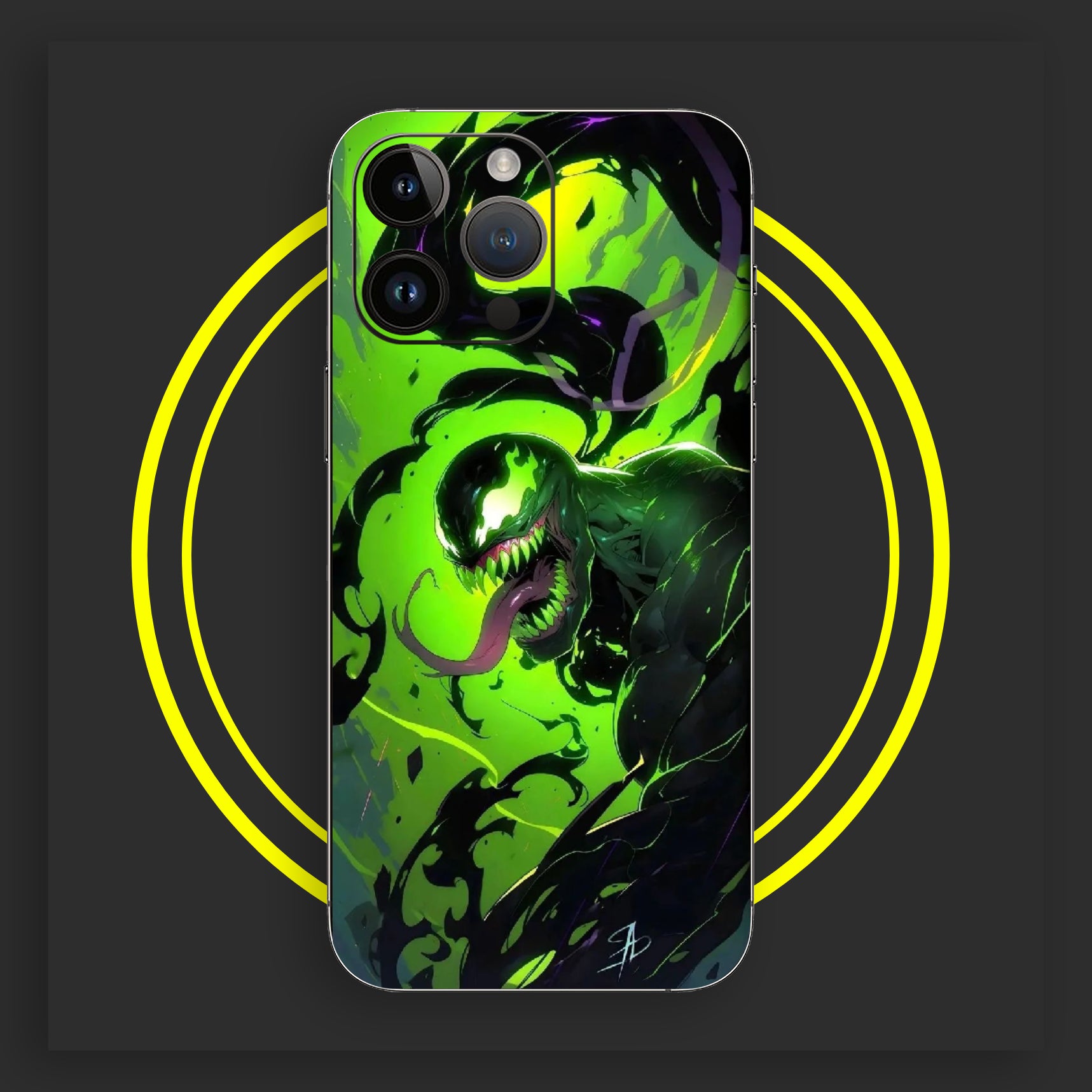 Venom Green - Matte Phone Skin - Almost All Models