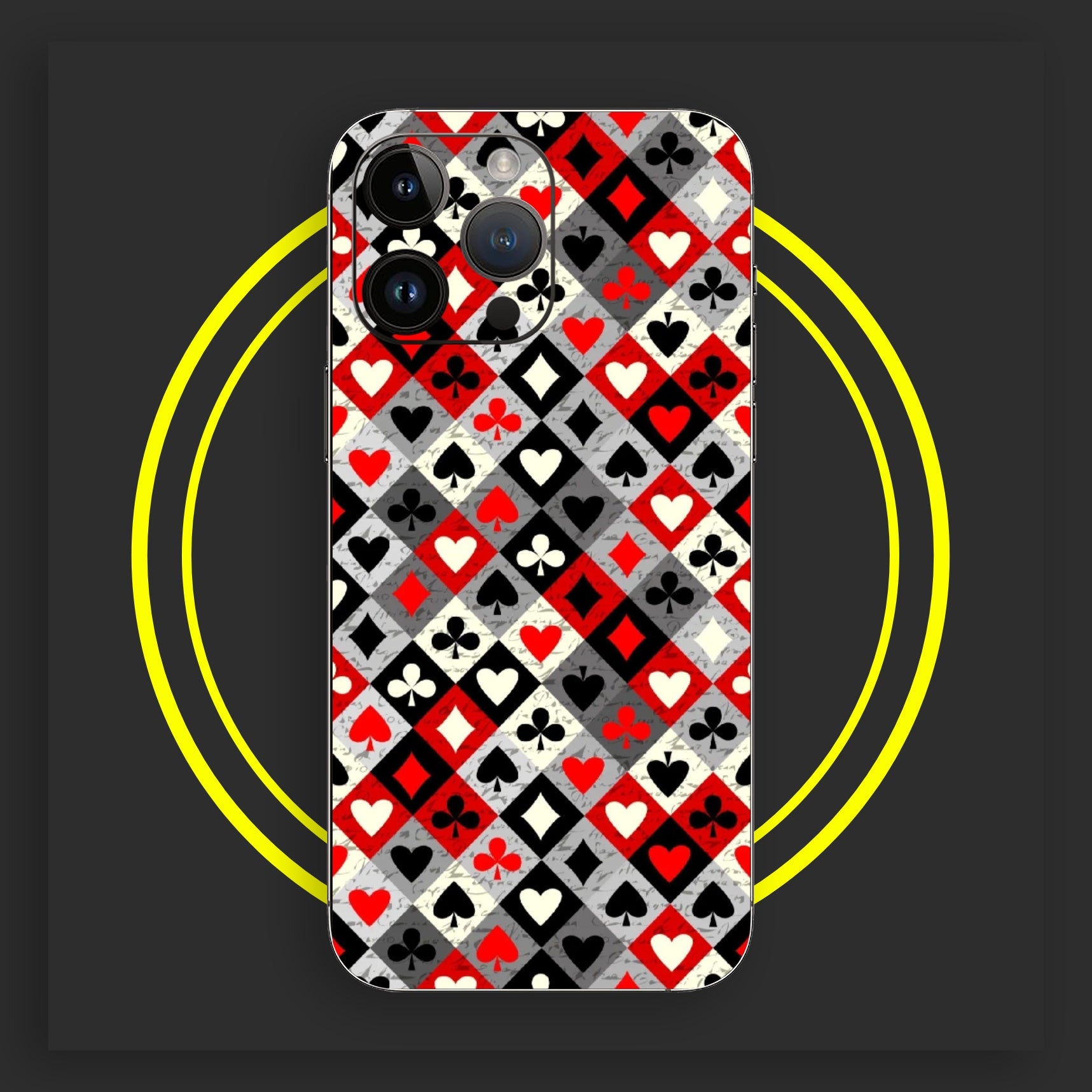 Cards Abstract - Gloss Case - Almost All Models