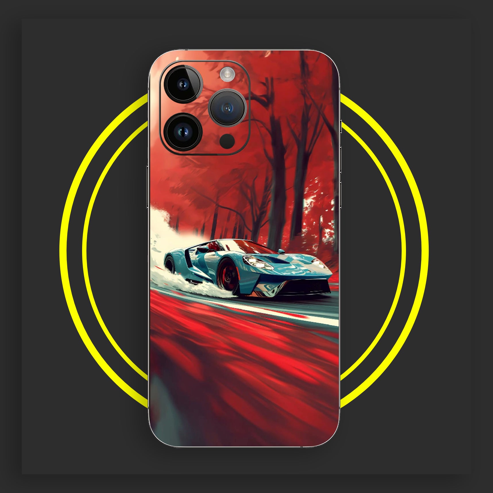 Racing Car - Matte Phone Skin - Almost All Models