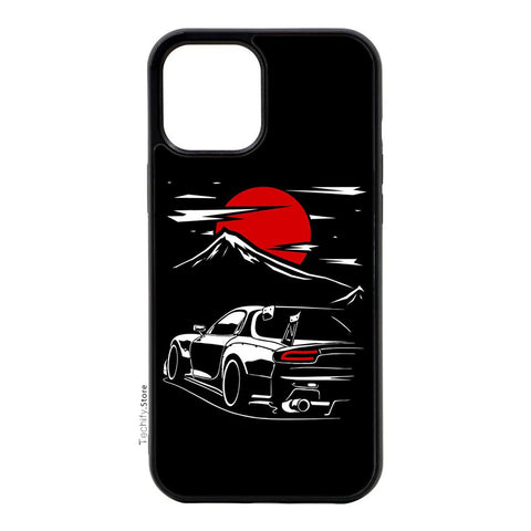 Black Supra- Red Racing Car