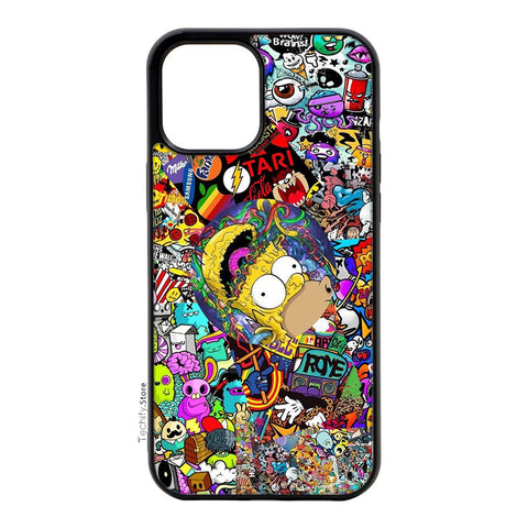 Simpsons- Aesthetic- Gloss Case - Almost All Models