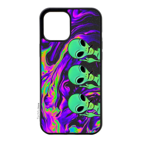 Trippy Aliens - Gloss Case - Almost All Models